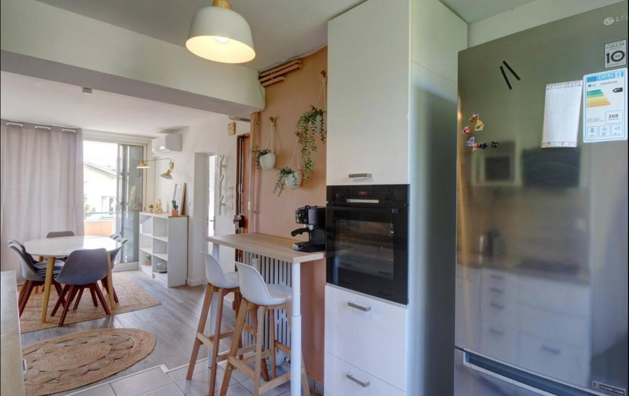 LE SMILE - 3 bedrooms - 8pers - Parking - Centre Gare Montpellier Extérieur photo