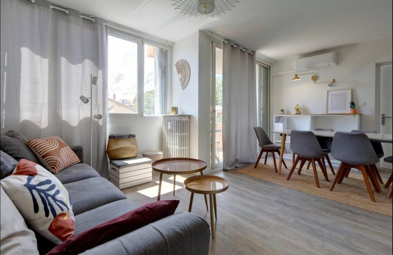 LE SMILE - 3 bedrooms - 8pers - Parking - Centre Gare Montpellier Extérieur photo